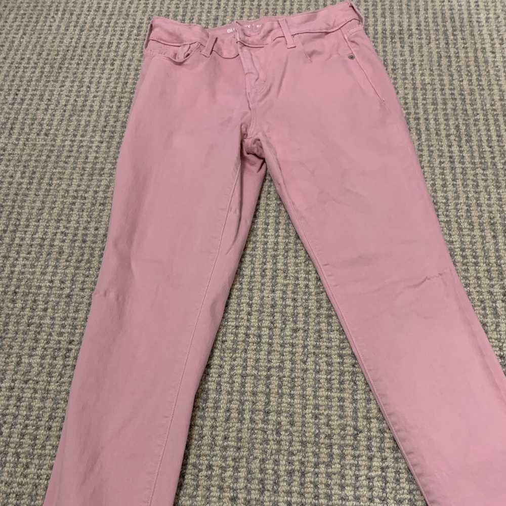 Pink Old Navy rockstar jeggings